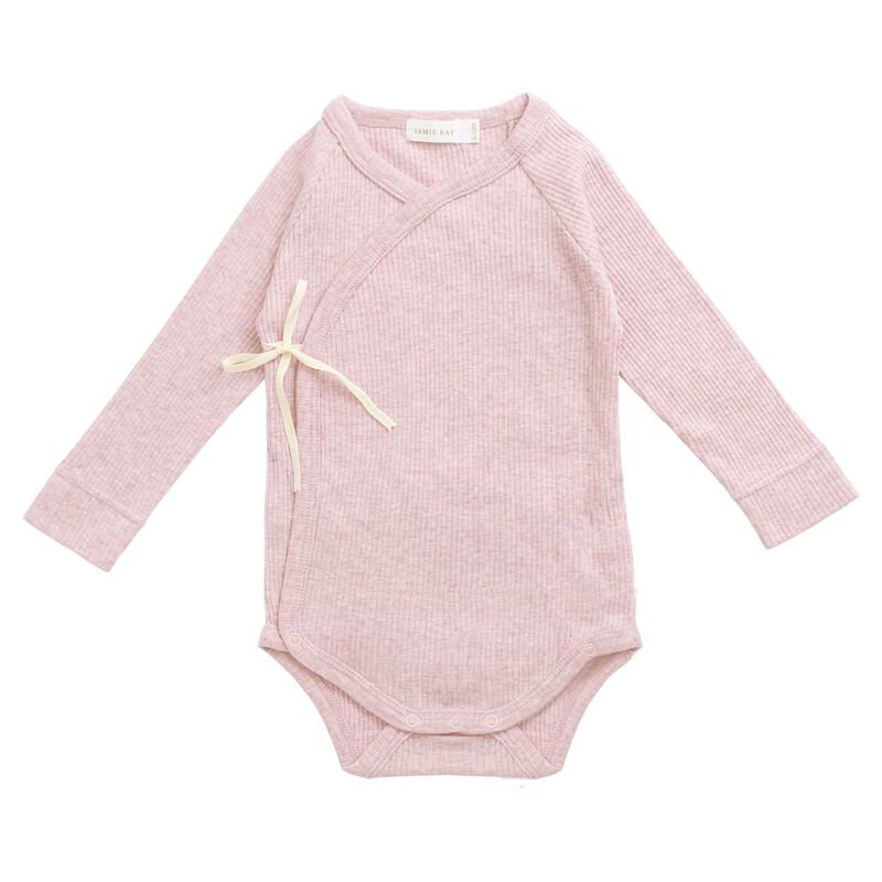 Jamie Kay Organic Cotton Modal Marina Long Sleeve Bodysuit image number 0
